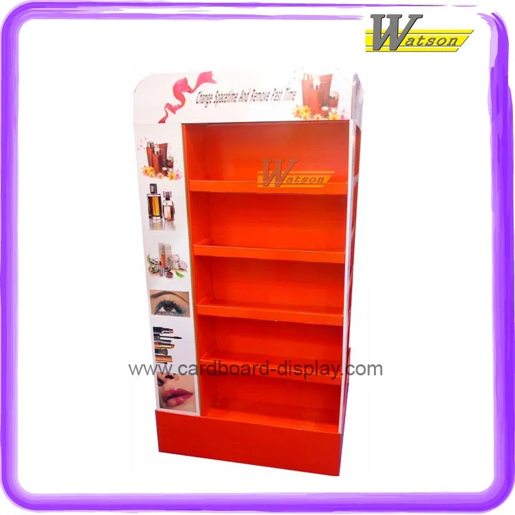 Cardboard Comestic Display Stand Shelf.jpg