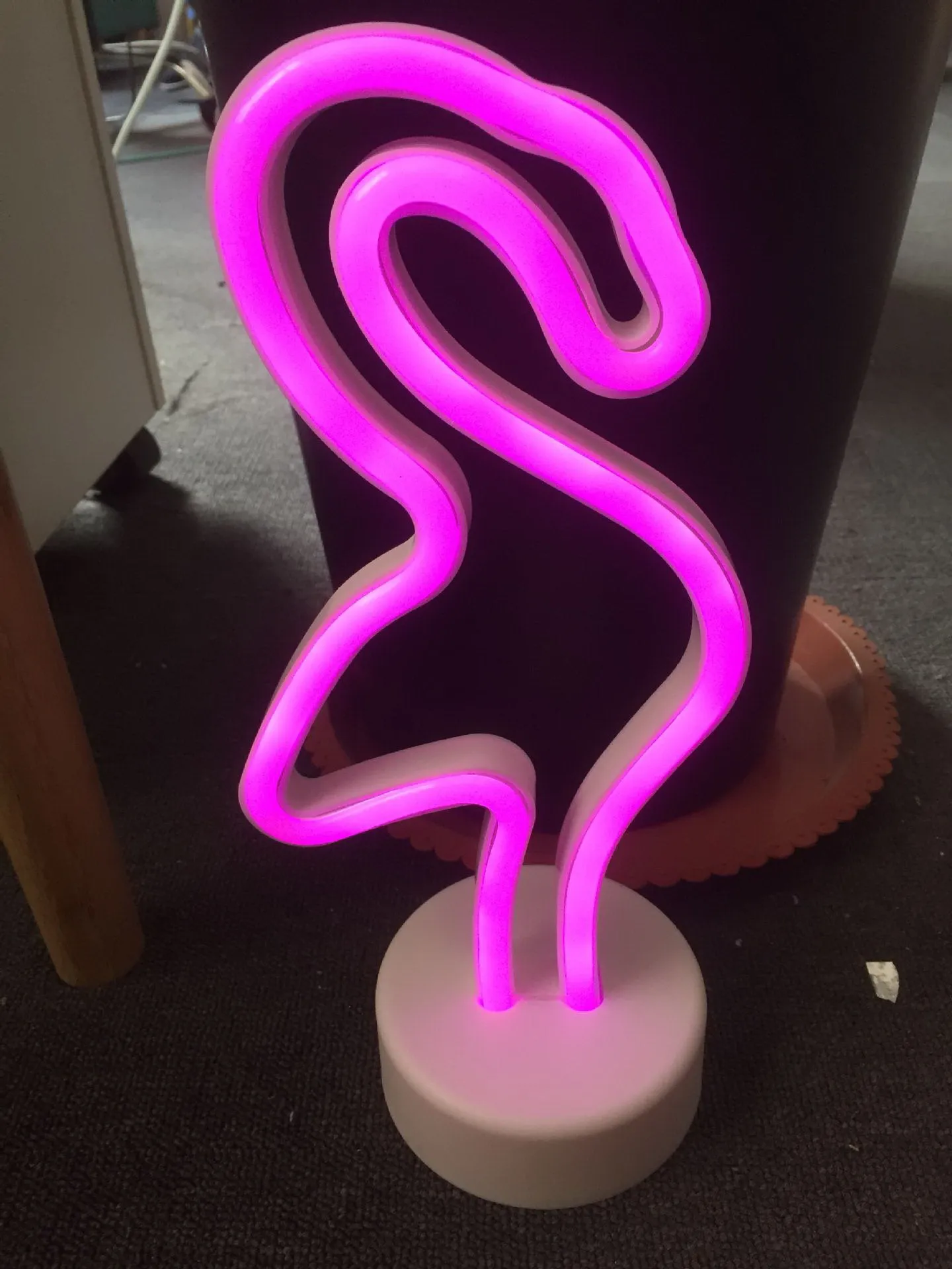 Modern LED Flamingo night Lamp for household