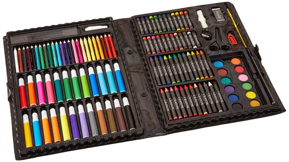 118-piece Deluxe Art Set With Lots Of Art Supplies For Drawing And