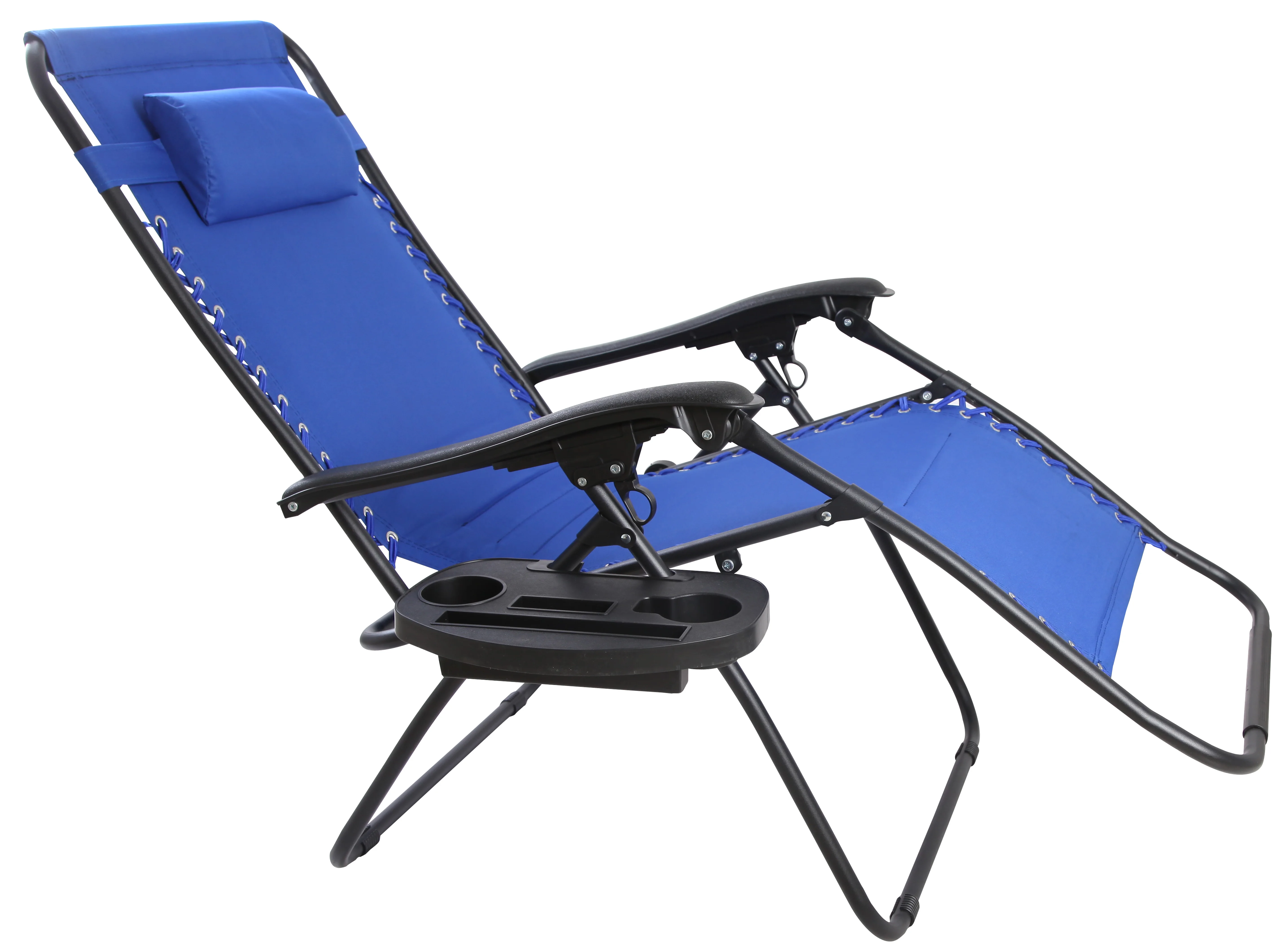 折叠反零重力椅子躺椅倾斜 180 度