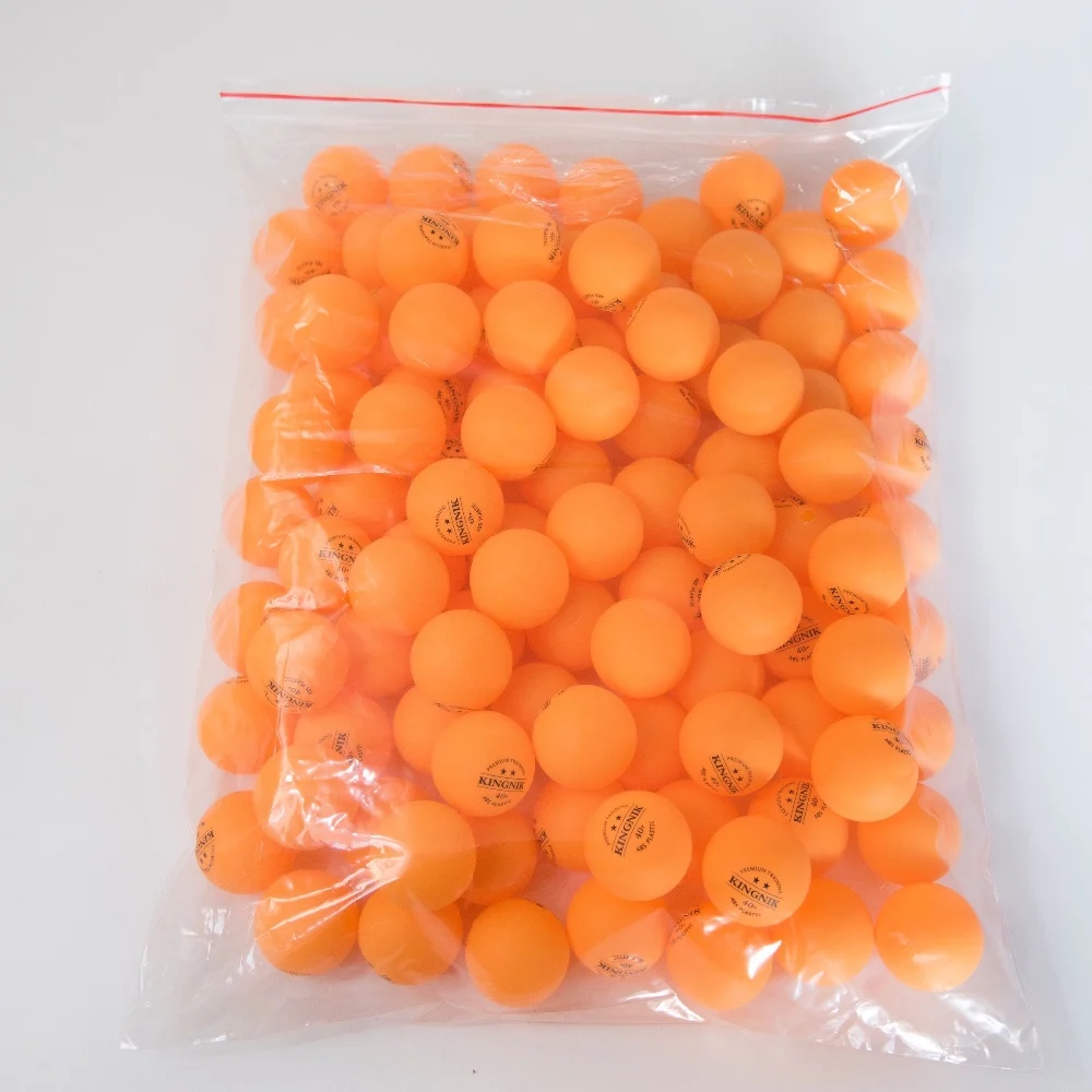 Kingnik 2 Star Premium Training Orange 40+ Plastic Table Tennis Ball