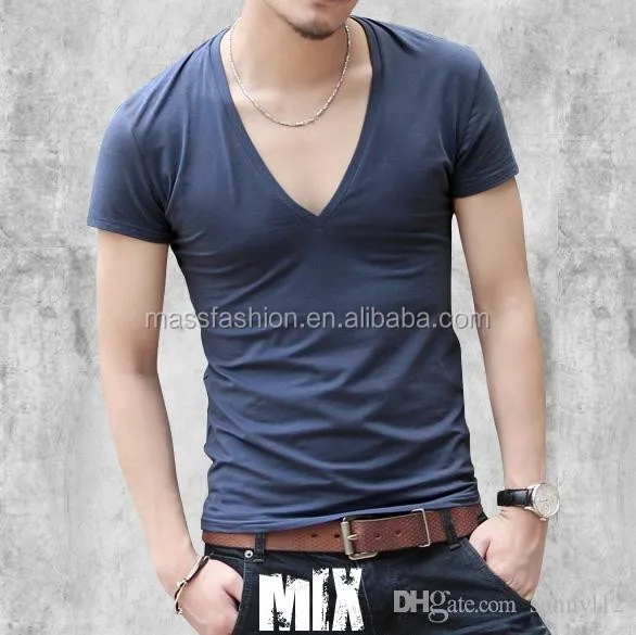 mens 4xl v neck t shirts
