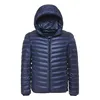 Customized Men Zipper Stand Collar Folding High Quality Duck Down Jacket