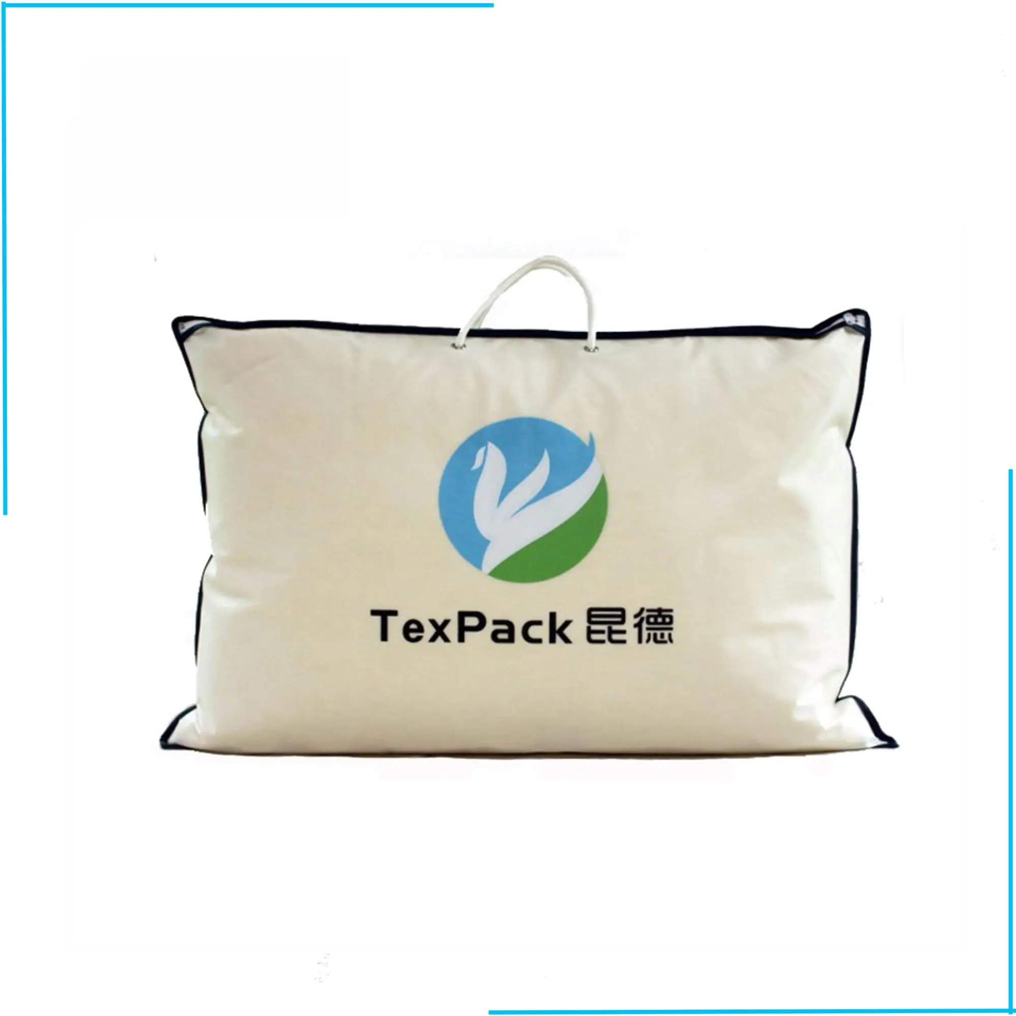 Moisture Proof Customized PVC/PE Clear Plastic Blanket Storage Bag Bedding Non-woven Bags