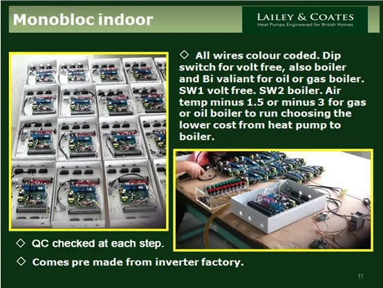 Uk Lcm-09 High Cop Inverter Air Source Heat Pump With Ce Mcs Erp A++