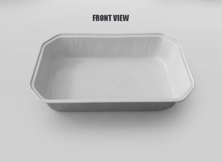 airline catering coated aluminium foil food container