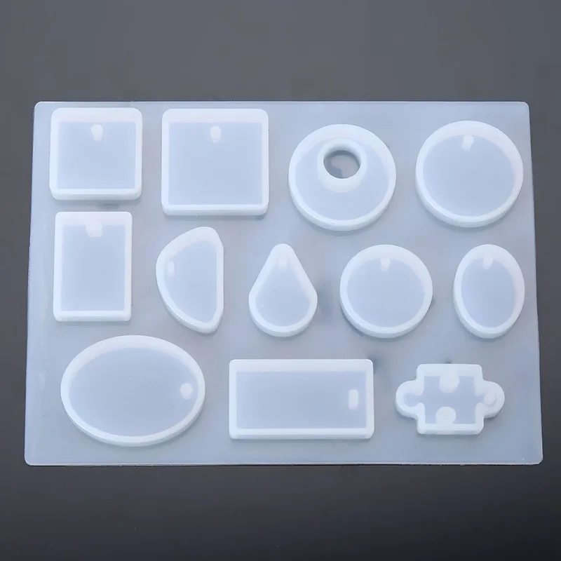 New Arrival Diy Necklace Pendant Crystal Silicone Craft Mold - Buy ...