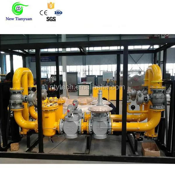 Fuel Gas Pressure Regulating & Metering Skid For Engineering Project