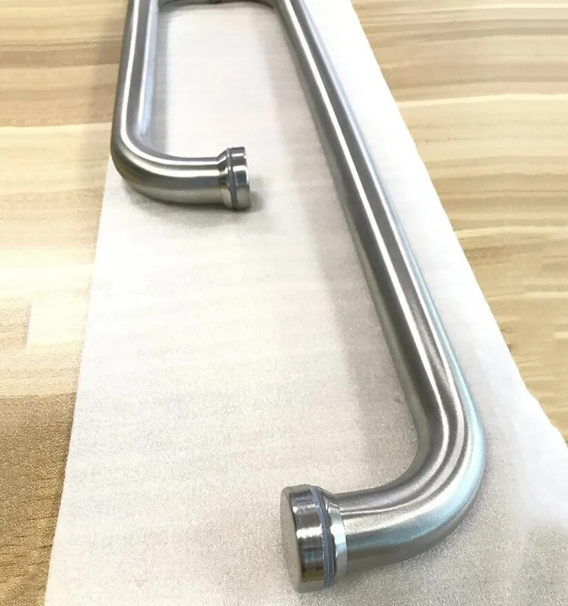 Stainless Steel 304 Shower Door Handle With Towel Bar Buy Sliding