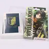 Anime Attack On Titan Poker Cards Comics Character Collection Playing Pokers Christmas and New Year Gifts