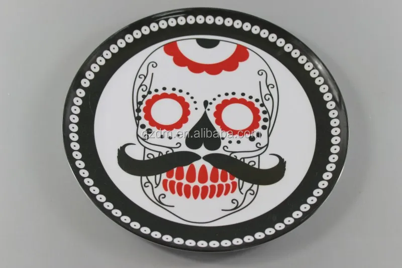 10" Hallowmas Melamine Dinner Plate Cheap Dishes