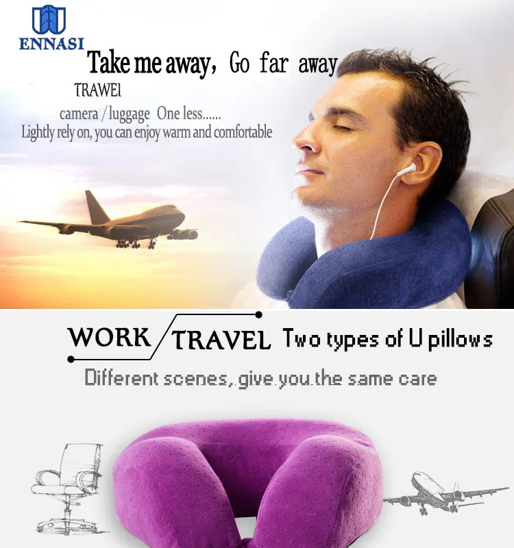 U Shape Cheap Wholesale Travel Neck Pillow Memory Foam Buy U Shape
