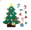 Felt Xmas Tree, Christmas Hanging Tree with Detachable Ornaments