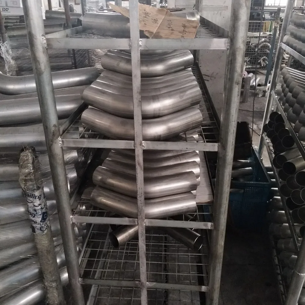 45 Degree Titanium Mandrel Bent Exhaust Pipe For Race Buy Mandrel