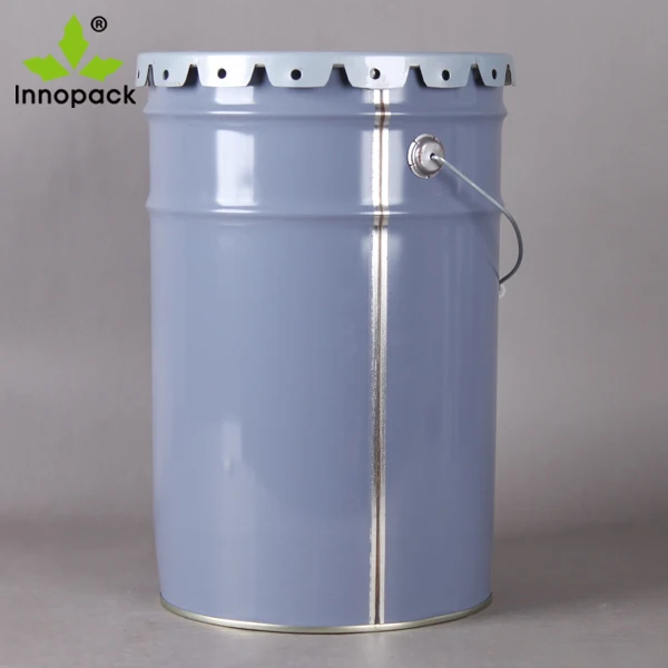 5 Gallon Metal Bucket With Lug Lid For Oil,Paint Usage Metal Drum Buy