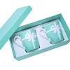 Custom double cardboard mug box packaging with foam