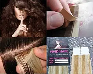 10 Pcs X 22" inches Remy Seamless Tape Skin weft Human Hair Extensions Color: 10 Pcs X 22" inches Remy Seamless Tape Skin weft Human Hair Extensions Color Honey Blonde Mix Platinum Blonde