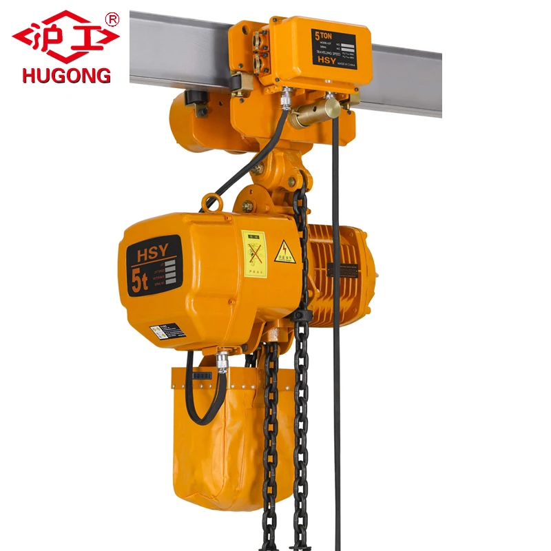 Hhbb Type Chain Electric Hoist 125kg With Motor Trolley Buy Electric