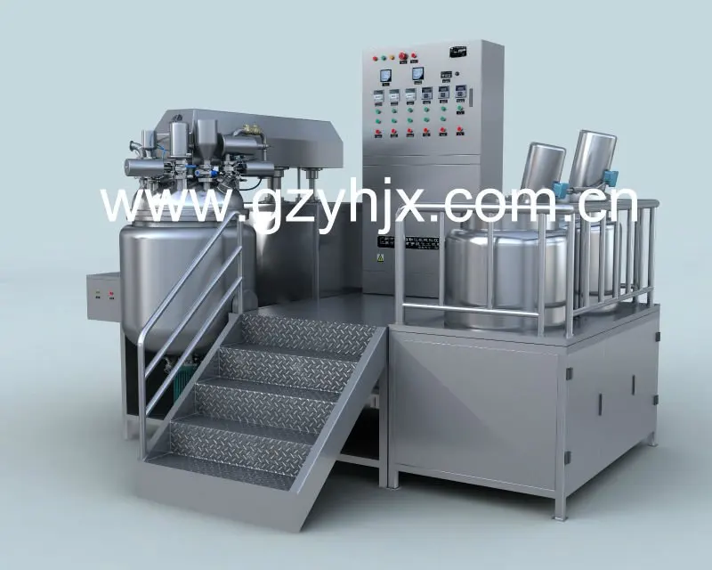 500l Homogeneous Vacuum Emulsifier (lift Type) Buy Vacuum Emulsifier