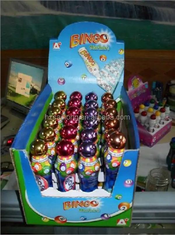 GOOD QUALITY WHOLESALE BINGO DAUBERS dabbers 10mm tip dot marker pen CH-2809