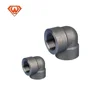 High Pressure Carbon Steel pipe fittings cl3000 forged a105 90 elbow