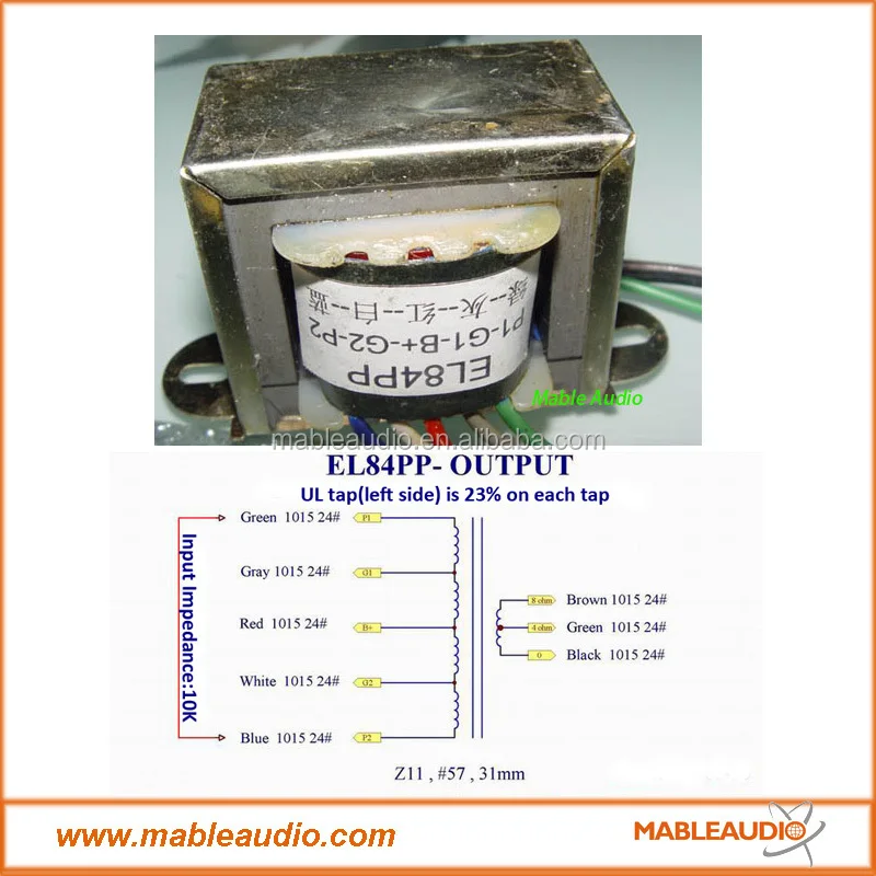 El84pp Tube Amplifier Output Transformer Buy Output Transformer,Ei