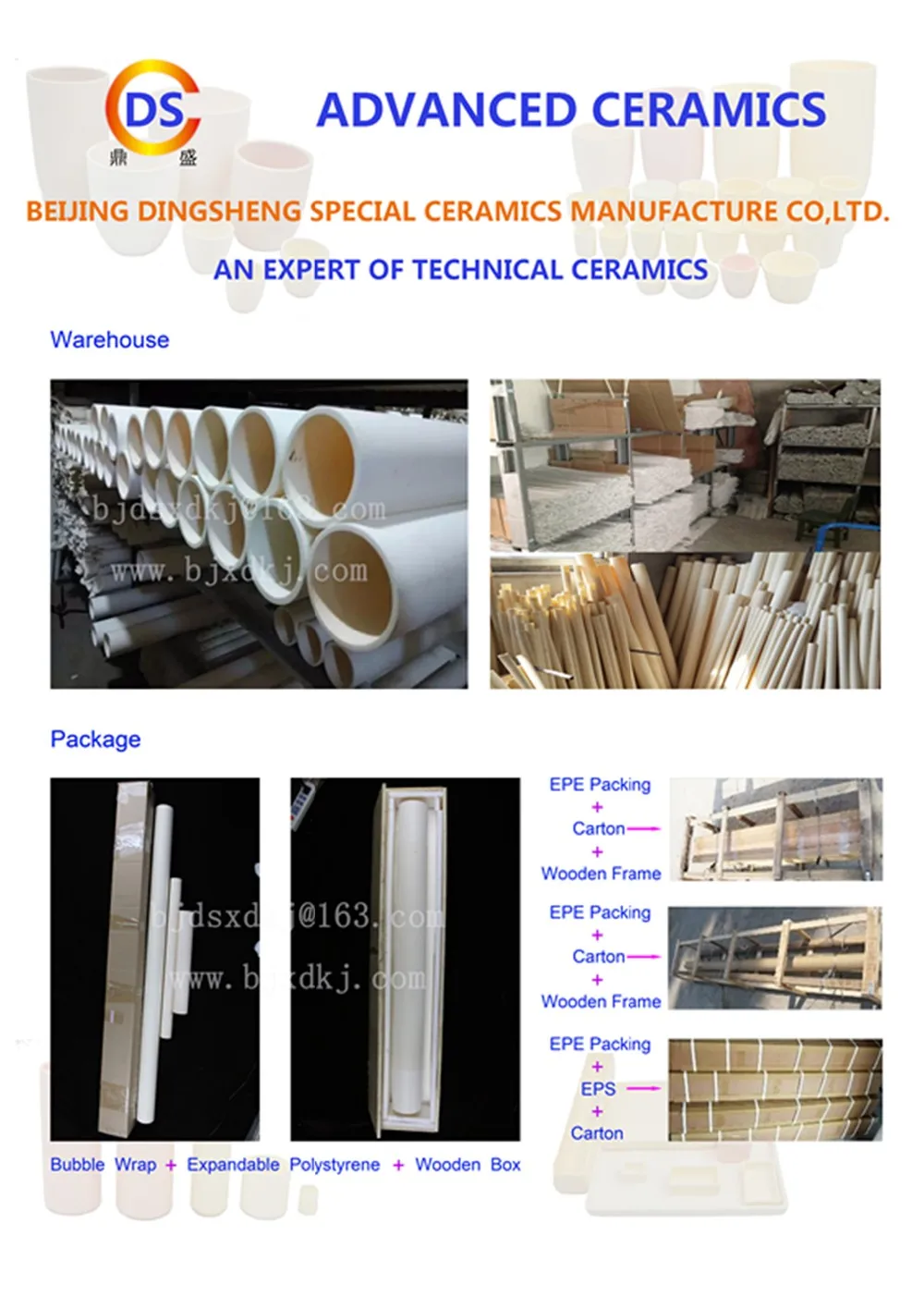 Machinable Glass Ceramic Rod/Macor bar D50*L100mm/Ceramic Processing Custom/Ceramic Refractory Rod