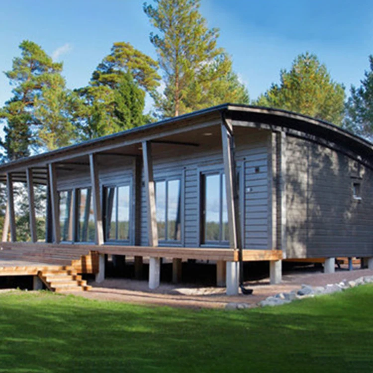 2019 low cost prefabricated wooden house price