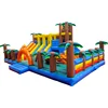 Favorite Dinosaur Park Inflatable Tents Theme Bouncy Castle Castle Slide For Kids