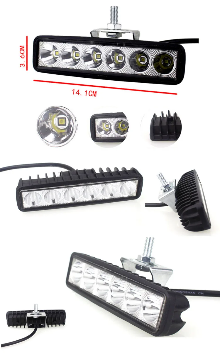 Led の Worklight 車のテール Led ブレーキ点滅 9 三脚ヘッドライト長方形車のライトの自動ヘッドランプ Buy 車の ライトヘッドライト Product On Alibaba Com