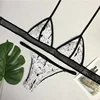 OEM customized swimsuit beautiful girls beach bikini 2019 lace transparent brazilian bikini