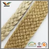 5mm manufacturer woven colorful custom weaving raw hemp Rope