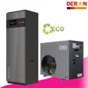 Energy efficient solar panel based heat pump air source with domestic hot water/ central heating/ air conditioning cooler