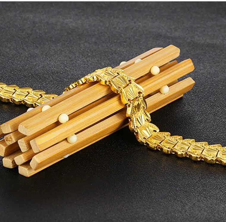 Wholesale 18k Gold Plated Bracelets Bangles For Men Buy Gold Plated