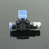 HVFS12-G02 tube to male thread G1/4 Hand Operated Control Valve pneumatic throttle valve air hose fittings