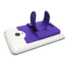 Multifunction Smart Phone Silicone Wallet Card Headphone Holder With Kickstand