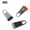 Sports Jacke Custom Metal Zipper Pulls Zinc Alloy Metal Zipper Pullers For Handbag