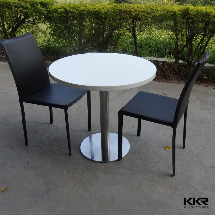 Modern Style Table And Chairs Set For Coffee Shop And Restaurant Solid