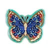 Custom Brilliant Butterfly Sequin embroidery Patches