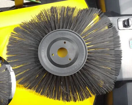Sidewalk Lawn Bristle Broom Gas Powered Broom Sweeper ...