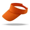 Wholesale and Promotion Low Price Golf Tennis Beach Unisex Cap Adjustable Sports Plain Colors Visor Cap for Women
