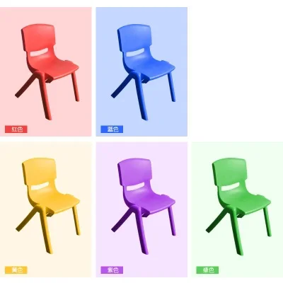 Kindergarten Small Stool Safe Plastic Chair