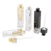 P-lan Hot Popular Famous Makeup Brand Lip Gloss Bottle Plastic Gold / Black / Silver Cap Liquid Lipstick Tube