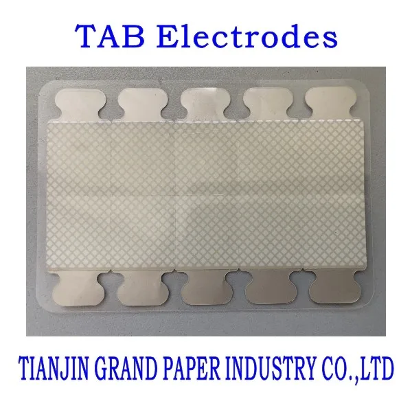 Banana To Tab Adaptors Ecg Diagnostic Silver Pregelled Tab Electrodes