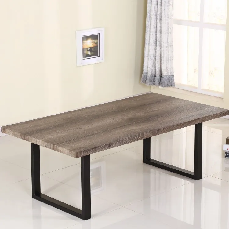 wooden MDF coffee Table with Metal Legs in different colors