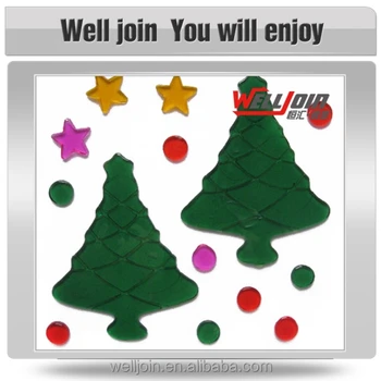 Promotion Cheap Christmas Funny Window Gel Stickers - Buy 