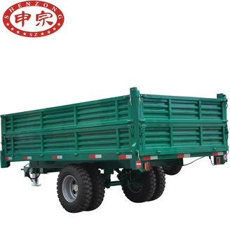 5 Ton Tractor Trolley Turntable Farm Trailer With Two Axles 5 Ton Tractor Trolley Turntable Farm Trailer With Two Axles