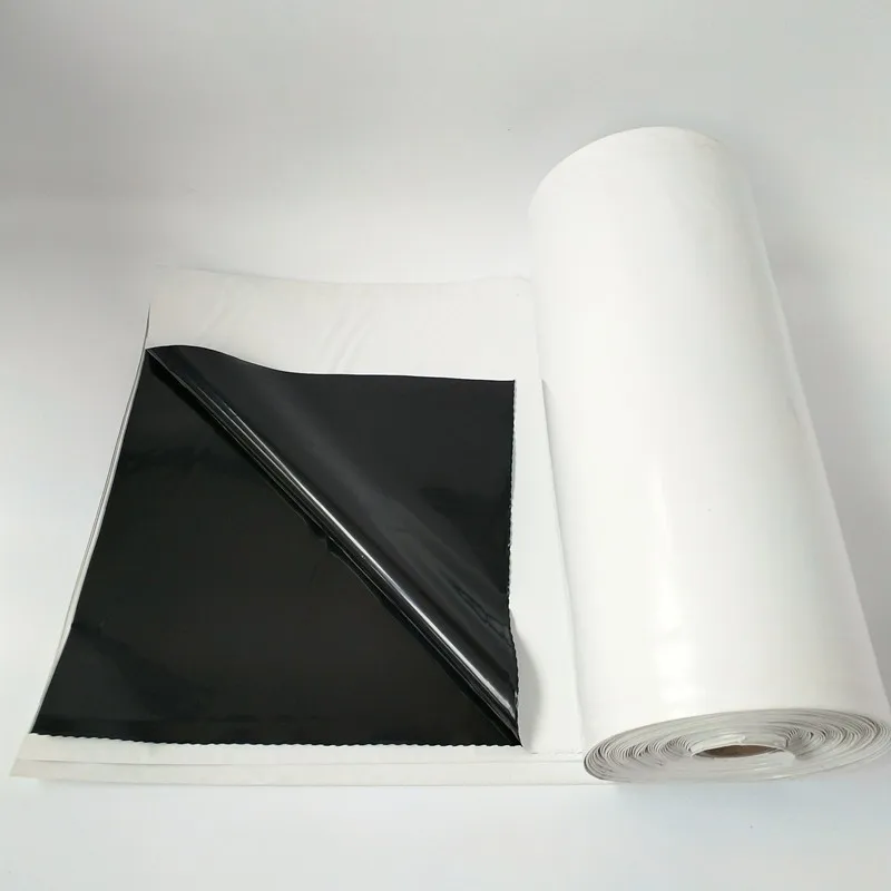Opaque Waterproof Black And White Poly Film / Sheeting Buy Black And