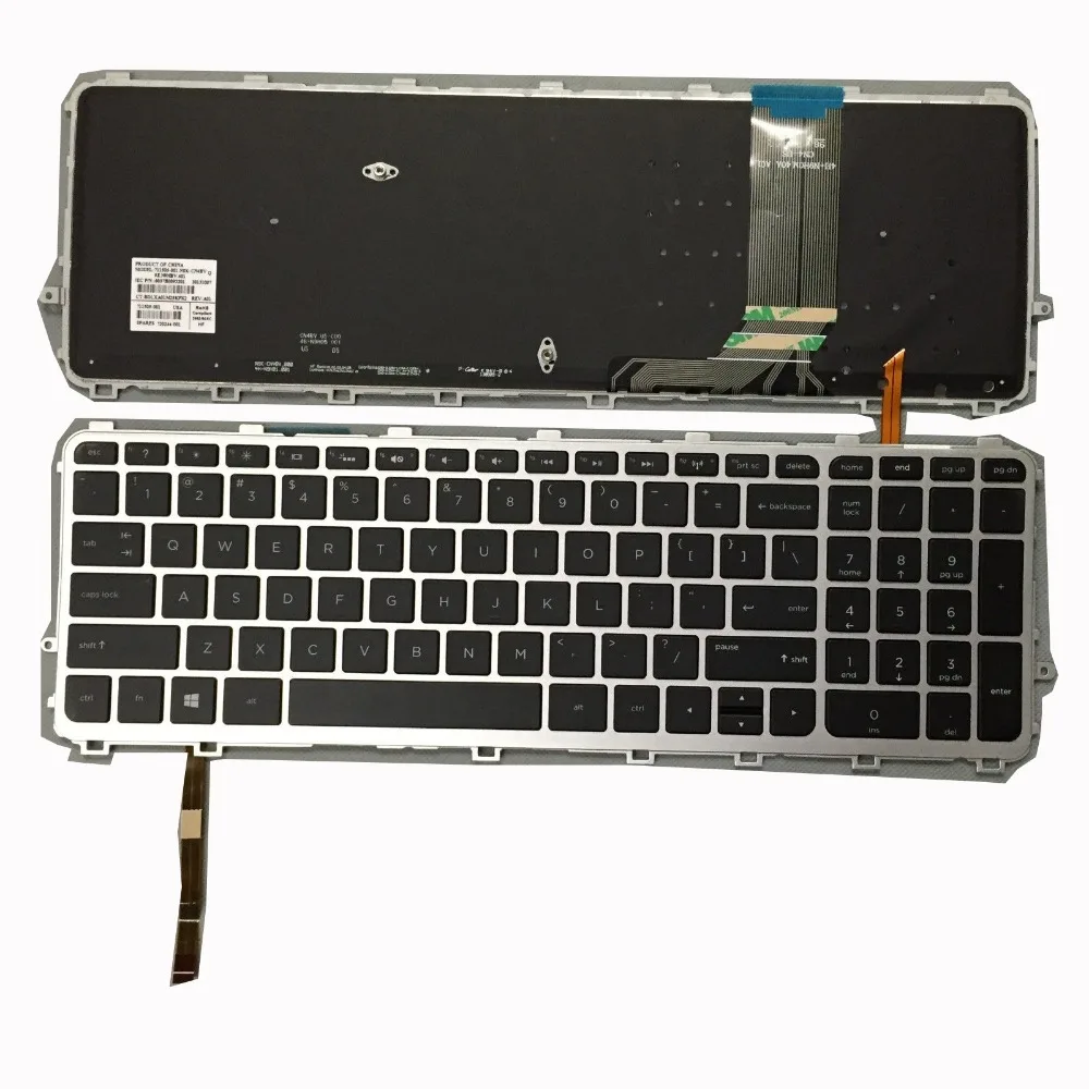 Ordenador Portátil Retroiluminado Teclado Para Hp Envy 15 Touchsmart 15 J000 15t J000 15z J000 2079