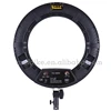 factory offering led ring light studio bi color cri 95+, macro ring light photography with CE & Rohs certification
